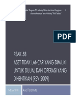 PSAK 58 - Aset Tidak Lancar