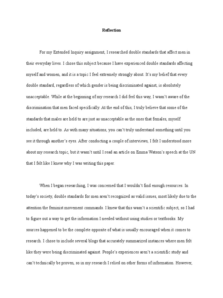 Gender Bias Essay Example For Students - words | Artscolumbia
