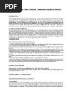 Face Recognition Using Principal Component Analysis Method