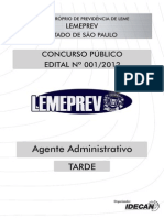 Agente Administrativo