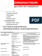Pneumomediastinum & PC