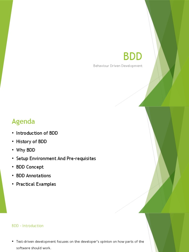 Behaviour Driven Development | PDF | Software Engineering | Computing