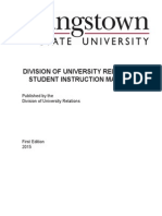 Division of University Relations Student Handbook