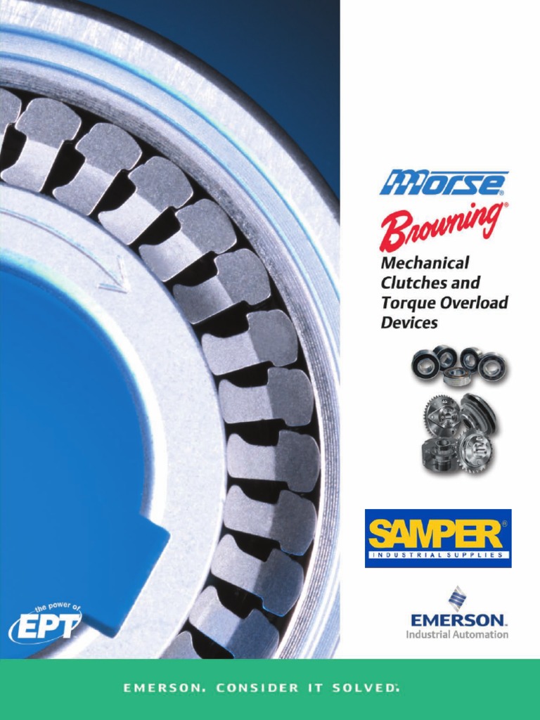 Catalogo Morse MC Clutches y Limitadores Clutch Transmission