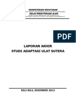 Studi Adaptasi Jenis Ulat Sutera