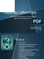 Falácias Informais 