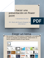 Presentación Ejemplo de Power Point