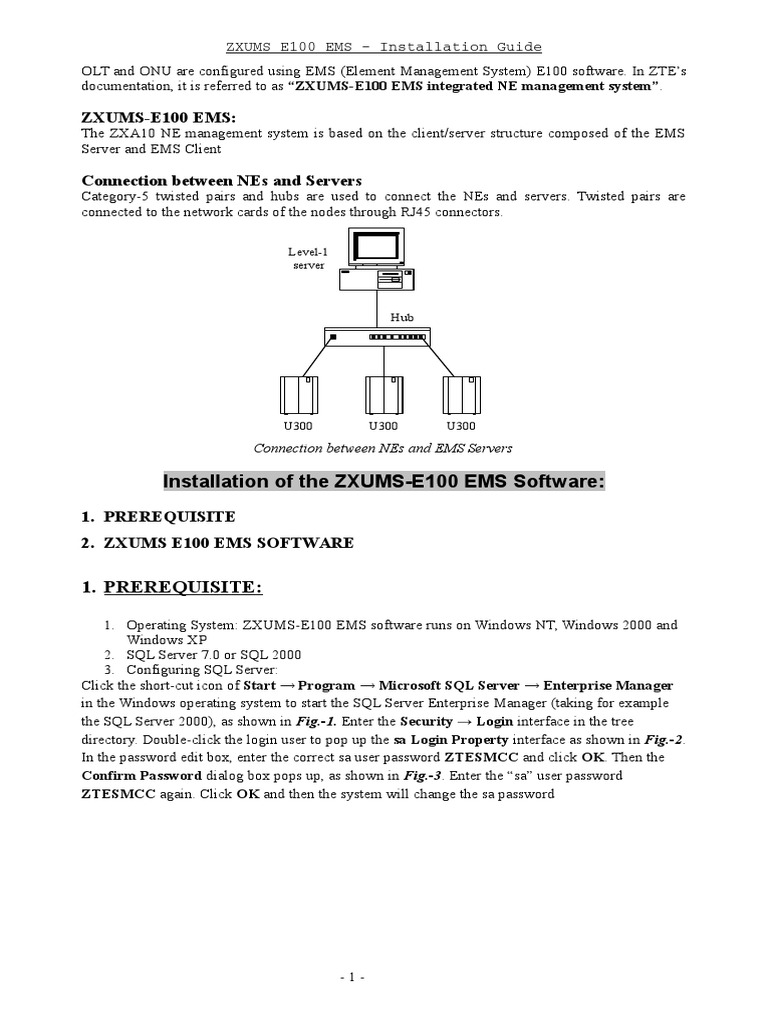 E100 EMS Installation Guide | PDF | Installation (Computer Programs ...