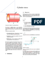 Cylinder Stress Components