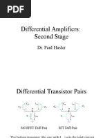 Differential Amplifiers: Second Stage: Dr. Paul Hasler