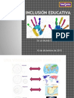 Inclusión Educativa en un Mundo Excluyente