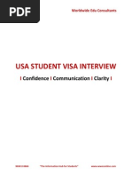 Usa Student Visa Interview