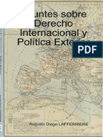 Apuntes Sobre Derecho Internacional y Politica Exterior PDF