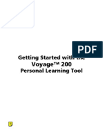 Voyage™ 200: Getting Started With The Personal Learning Tool