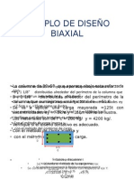 DISEÑO BIAXIAL 