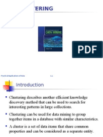 Clustering: Practical Applications of Data Mining 7.1