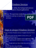 VB Windows Services