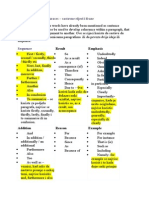 Linking Words and Phrases - Sastavne Rijeci I Fraze: Sequence