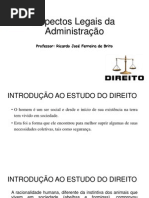 Aspectos Legais Da Administração Aula 01