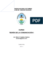 Separata Teoria de La Comunicación