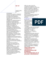 Qué Es Plantear El Problema de Investigación Cuantitativa