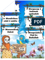 Rukun Islam 5 Perkara