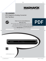 Magnavox Tb100mw9 Manual