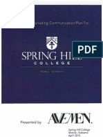 2015 Spring Hill College Imc Planbook