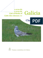 Lista Das Aves de Galicia