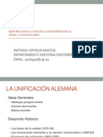 Unificacion Italia y Alemania