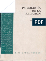 Psicología de la Religión (fragmento)