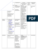 Cuadro Comparativo de Macronutrientes