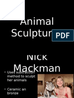 Animal Sculptures Powerpoint