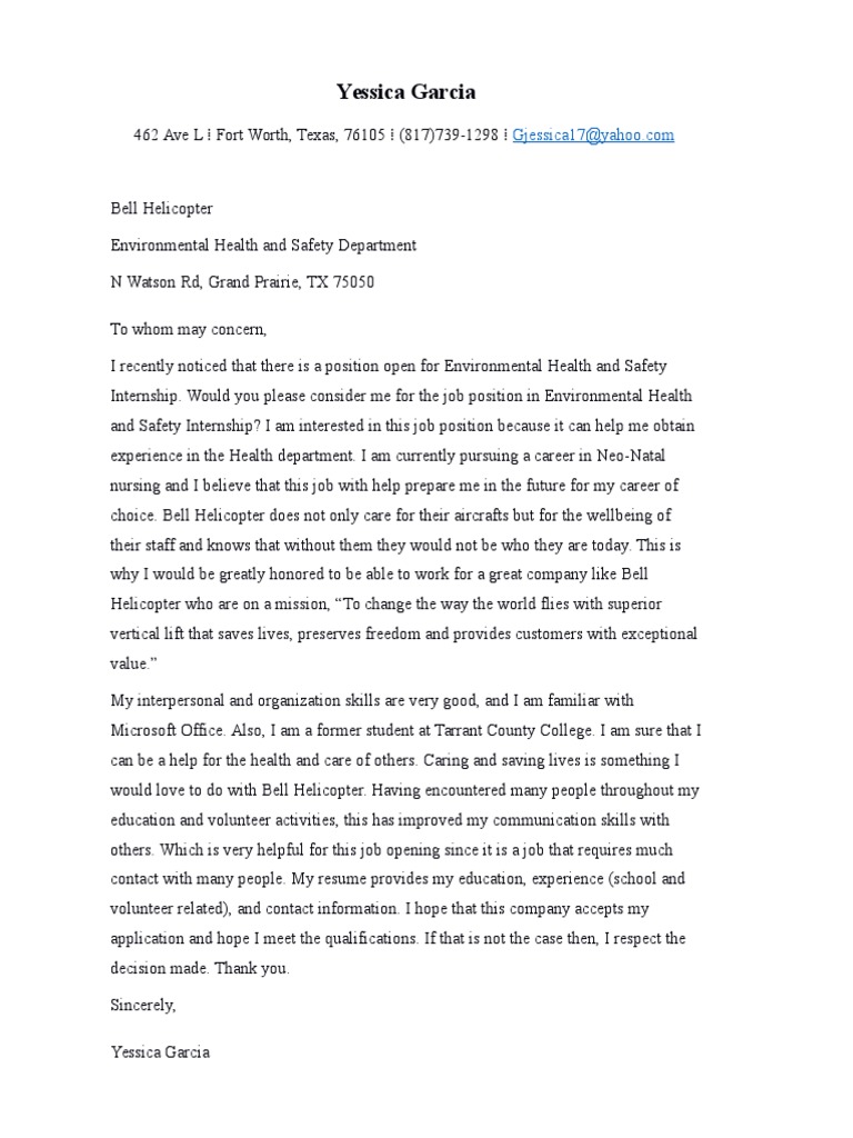 Letter | PDF