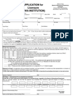 iowa licensure form