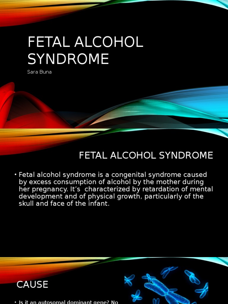 Fetal Alcohol Syndrome | PDF | Alcoholism | Child Development