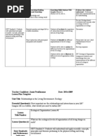 Download Ecological Organization Lesson One1 by jamieprudhomme SN29284221 doc pdf