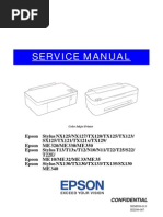 Manual Epson TX 121