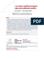 2 ARTÍCULO Cómo Publicar en Revistas Científicas de Impacto Consejos y Reglas Sobre Publicación Científica