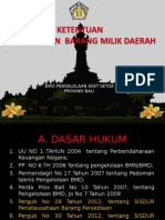 Materi Pengelolaan BMD