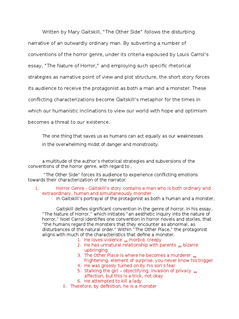 Genre argumentative essay picture