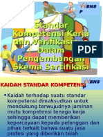 BNSP Present VerifikasiStandarKompetensiKerjaDanVerifikasinya