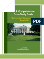 MPA Comps Study Guide