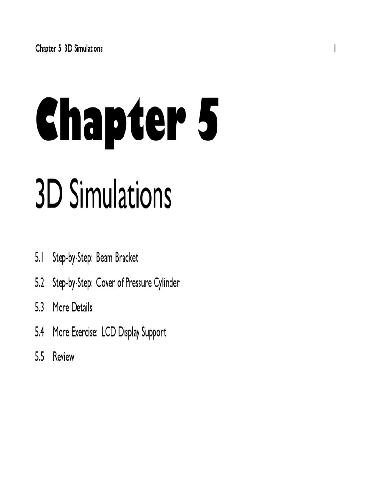 Chapter 5 3D Simulations 1 | PDF | Integrated Truss Structure | Tetrahedron
