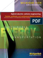 Michigan Tech Hybrid Electric Vehicle Engineering Master's Online