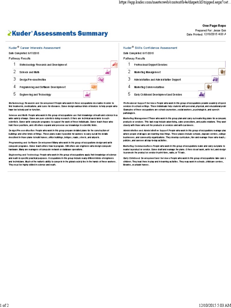 Iceinventories Assessment | PDF | Career & Growth | Business