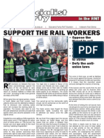 Network Rail strike bulletin www.socialistparty.org.uk