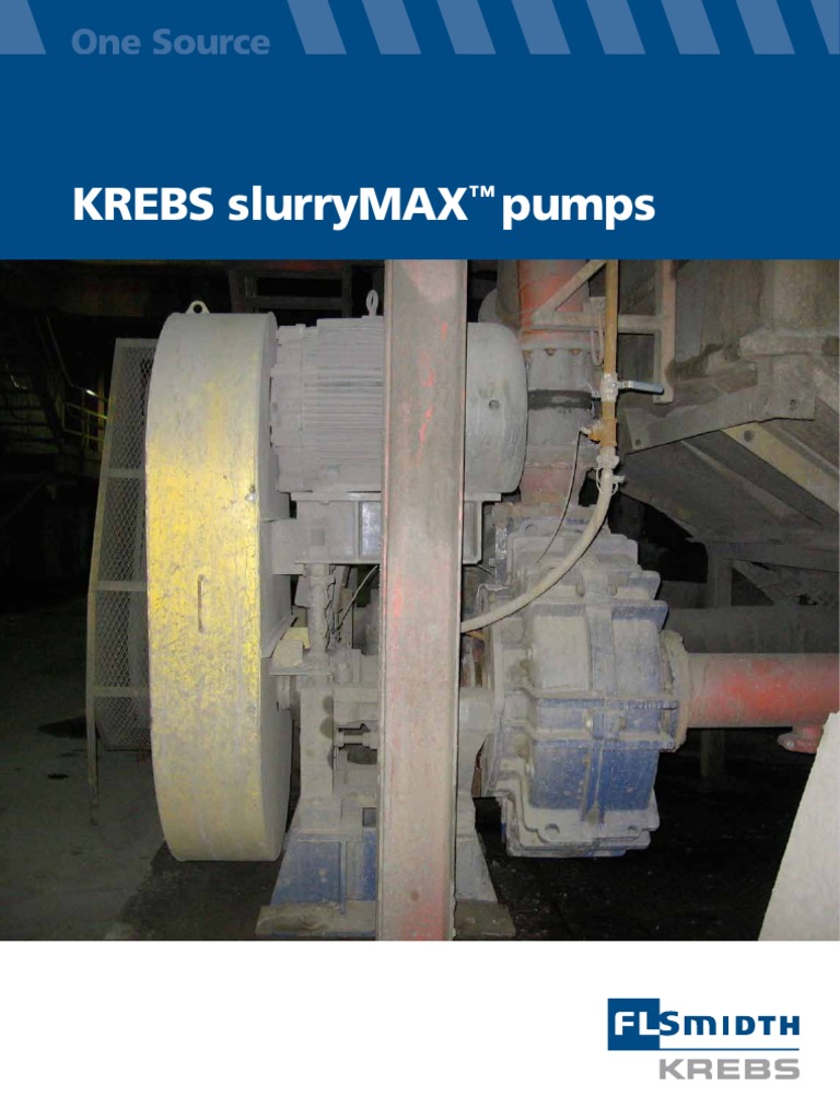 10-400FLSmidthKrebs SlurryMAX Brochure Email | PDF | Pump | Bearing ...