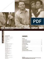 Innocence Project Annual Report 2009