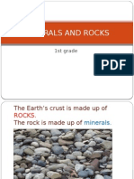 Minerals and Rocks: 1st Grade